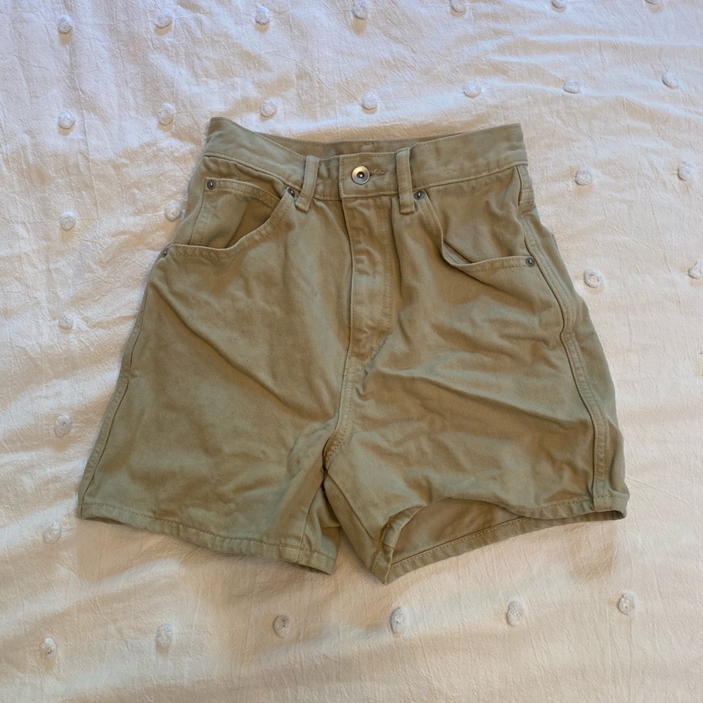 Uniqlo High Rise Denim Shorts